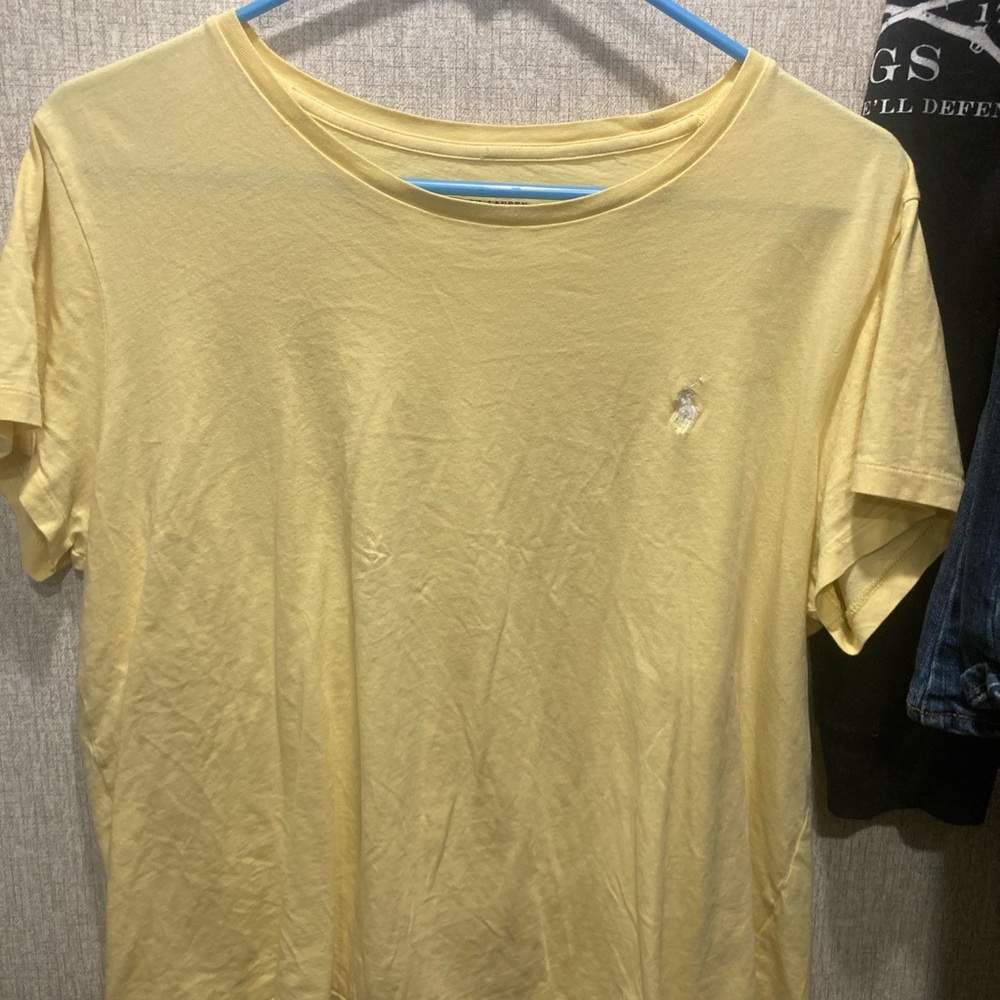 Polo by Ralph Lauren Yellow Short Sleeve Tee
